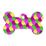 Easter candies Dog Tag Bone (One Side)