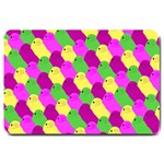 Easter candies Large Doormat