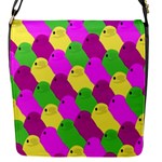 Easter candies Flap Closure Messenger Bag (S)