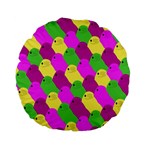 Easter candies Standard 15  Premium Flano Round Cushion 