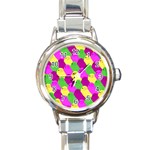 Easter candies Round Italian Charm Watch