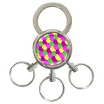 Easter candies 3-Ring Key Chain