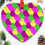 Easter candies Heart Ornament (Two Sides)