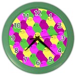 Easter candies Color Wall Clock