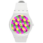 Easter candies Round Plastic Sport Watch (M)