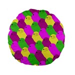 Easter candies Standard 15  Premium Round Cushion 