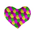 Easter candies Standard 16  Premium Heart Shape Cushion 