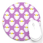 Easter Pastel Egg Round Mousepad