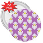 Easter Pastel Egg 3  Button (100 pack)