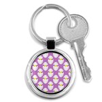 Easter Pastel Egg Key Chain (Round)