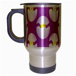 Easter Pastel Egg Travel Mug (Silver Gray)