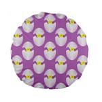 Easter Pastel Egg Standard 15  Premium Round Cushion 