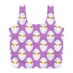 Easter Pastel Egg Full Print Recycle Bag (L)