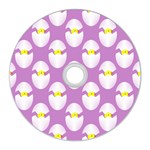 Easter Pastel Egg CD Wall Clock