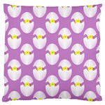 Easter Pastel Egg Standard Flano Cushion Case (One Side)