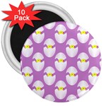 Easter Pastel Egg 3  Magnet (10 pack)