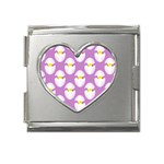 Easter Pastel Egg Mega Link Heart Italian Charm (18mm)