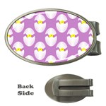 Easter Pastel Egg Money Clip (Oval)