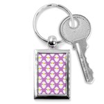 Easter Pastel Egg Key Chain (Rectangle)