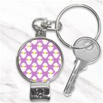 Easter Pastel Egg Nail Clippers Key Chain