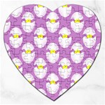 Easter Pastel Egg Jigsaw Puzzle (Heart)