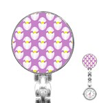 Easter Pastel Egg Stainless Steel Nurses Watch