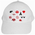 Ten Commandments White Cap