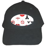 Ten Commandments Black Cap