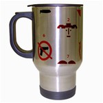 Ten Commandments Travel Mug (Silver Gray)