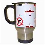 Ten Commandments Travel Mug (White)