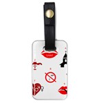 Ten Commandments Luggage Tag (one side)