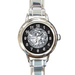 Discoball Round Italian Charm Watch