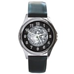 Discoball Round Metal Watch