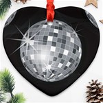 Discoball Ornament (Heart)