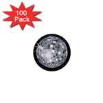 Discoball 1  Mini Button (100 pack) 