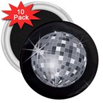 Discoball 3  Magnet (10 pack)