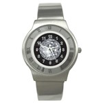 Discoball Stainless Steel Watch