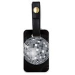 Discoball Luggage Tag (one side)