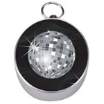 Discoball Silver Compass