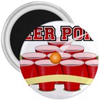 Beer Pong legend 3  Magnet