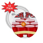 Beer Pong legend 2.25  Button (10 pack)