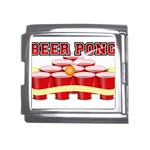 Beer Pong legend Mega Link Italian Charm (18mm)