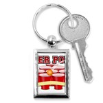 Beer Pong legend Key Chain (Rectangle)