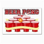 Beer Pong legend Postcard 5  x 7 