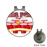 Beer Pong legend Golf Ball Marker Hat Clip