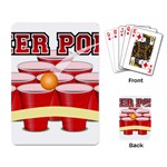 Beer Pong legend Playing Cards Single Design