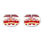 Beer Pong legend Cufflinks (Oval)