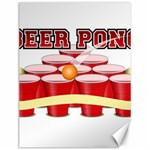 Beer Pong legend Canvas 12  x 16 