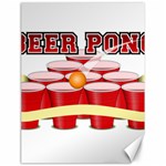 Beer Pong legend Canvas 18  x 24 