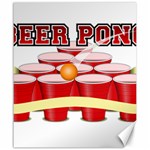 Beer Pong legend Canvas 20  x 24 